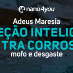 Superfície metálica sendo protegida contra corrosão e maresia com tecnologia nano4you.