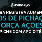 Banner institucional da nano4you destaca o aumento dos casos de pichação em Curitiba e as ações de despiche realizadas com apoio técnico especializado.