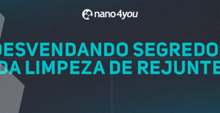 Banner da nano4you com o título “Desvendando segredos da limpeza de rejunte”, destacando dicas e soluções para deixar rejuntes limpos e protegidos.