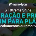 GT Xtreme Shine, restauração e proteção premium para plásticos e acabamentos automotivos.