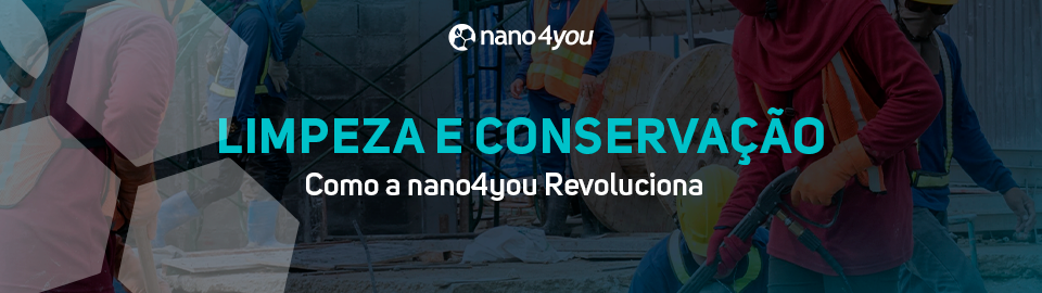 Profissionais da construção civil em obra, representando soluções sustentáveis da nano4you para limpeza e conservação com nanotecnologia.