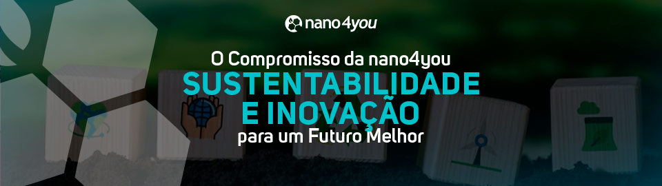 Blocos ilustrando sustentabilidade, inovação e governança, representando o compromisso ESG da nano4you para um futuro mais responsável.