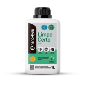Limpe Certo MAQ - Limpador concentrado de baixa espumação