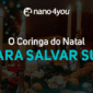 Banner de Natal da nano4you destacando o Bio7 como solução multifuncional para limpeza rápida e segura após a ceia, com tecnologia sustentável e alto desempenho.