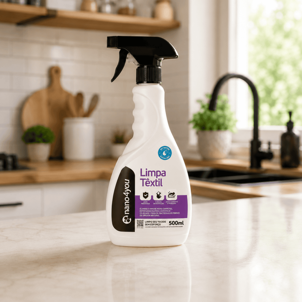 Produto Limpa Têxtil nano4you