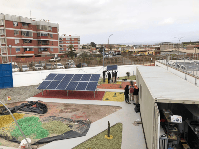 Limpeza de painéis fotovoltaicos no Chile com NT Solar